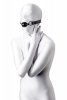 Anonymo gag, TPR, black, 64 cm